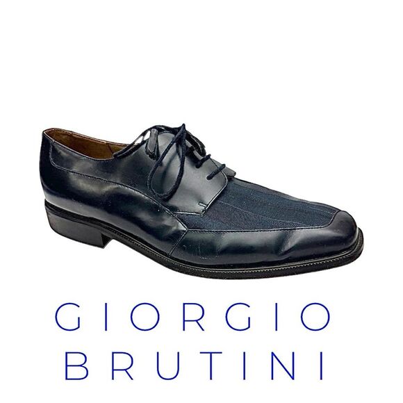 Giorgio Brutini Midnight Blue Formal Dress Shoes Men’s Size 11.5M main image 8
